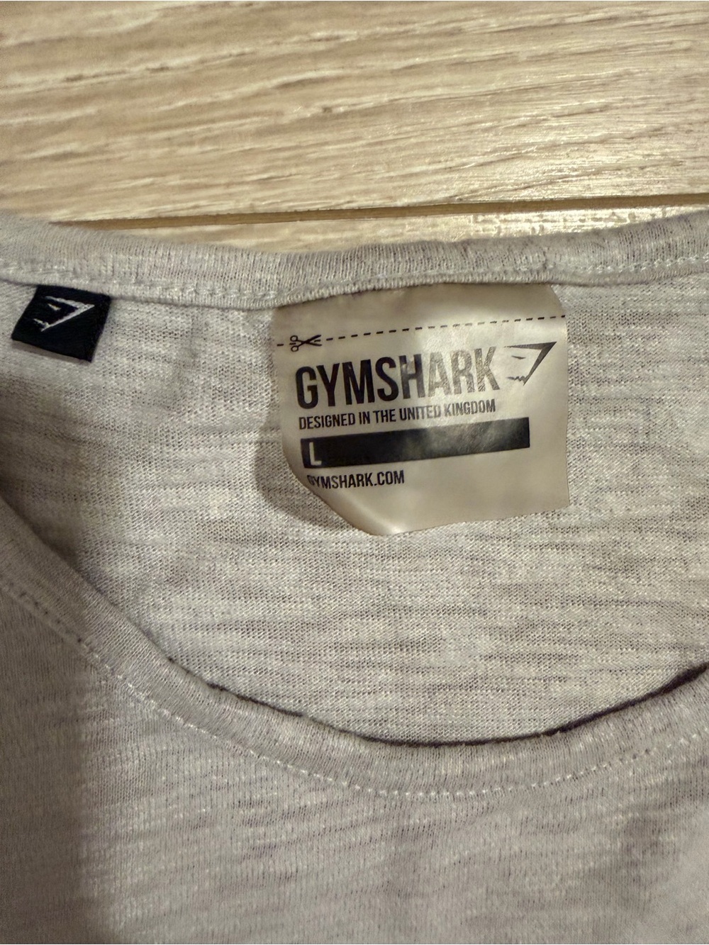 Gymshark Men’s Heather Gray Workout Tank - Picture 3 of 4